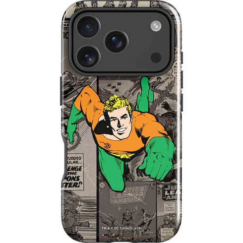 DC Comics Aquaman Classics Art iPhone 18 Pro Impact Case
