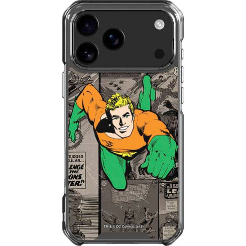 DC Comics Aquaman Classics Art iPhone 18 Pro Max Clear Case