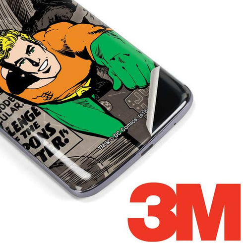 DC Comics Aquaman Classics Art Moto E5 Plus Skin