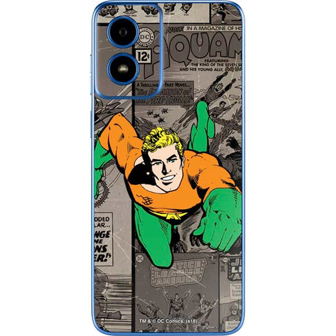 DC Comics Aquaman Classics Art Moto G Play 4G (2024) Skin
