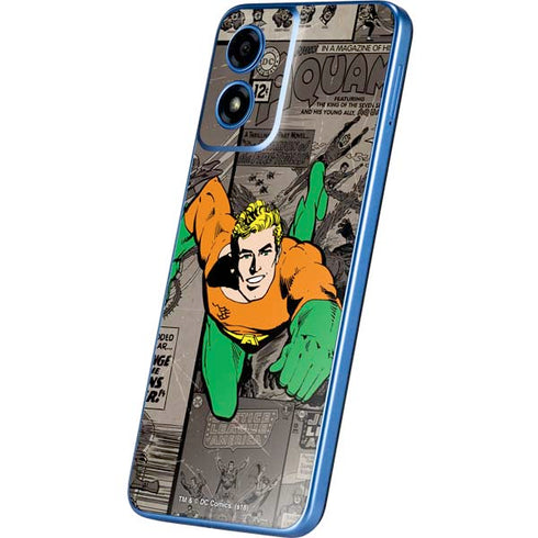 DC Comics Aquaman Classics Art Moto G Play 4G (2024) Skin