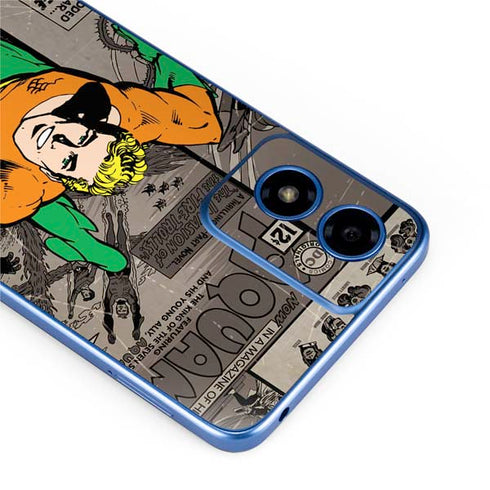 DC Comics Aquaman Classics Art Moto G Play 4G (2024) Skin
