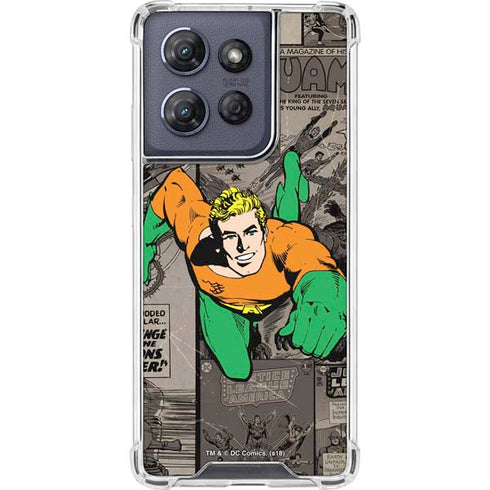 DC Comics Aquaman Classics Art Moto G Power 5G (2025) Clear Case