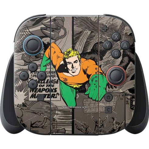 DC Comics Aquaman Classics Art Nintendo Skins