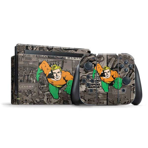 DC Comics Aquaman Classics Art Nintendo Skins