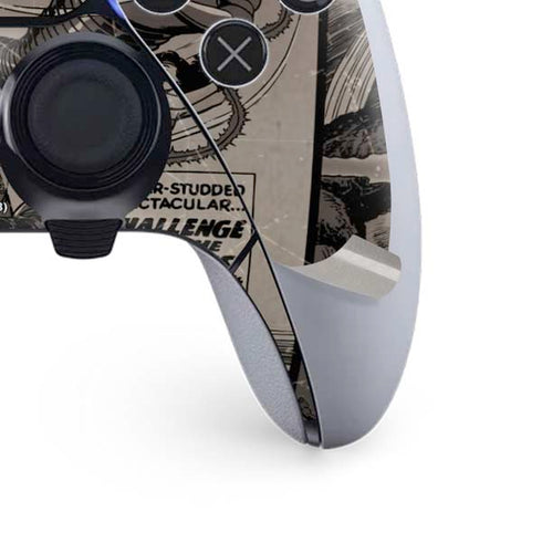 DC Comics Aquaman Classics Art PS5 DualSense Edge Pro Controller Skin