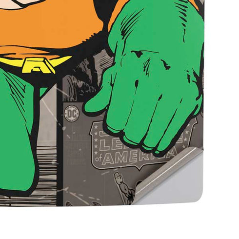 DC Comics Aquaman Classics Art PS5 Pro Disk Console Skin