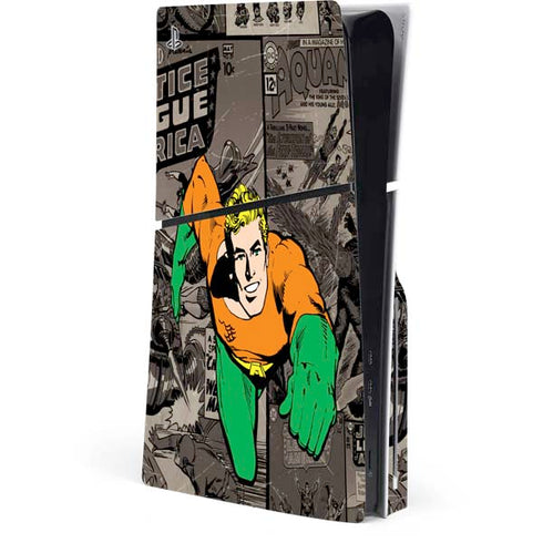DC Comics Aquaman Classics Art PlayStation PS5 Skins