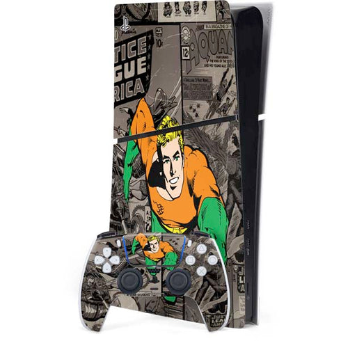 DC Comics Aquaman Classics Art PlayStation PS5 Skins