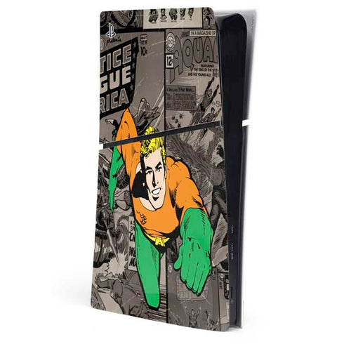 DC Comics Aquaman Classics Art PlayStation PS5 Skins