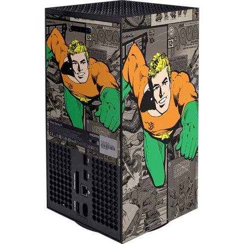 DC Comics Aquaman Classics Art XBox Series X Digital Edition Bundle Skin