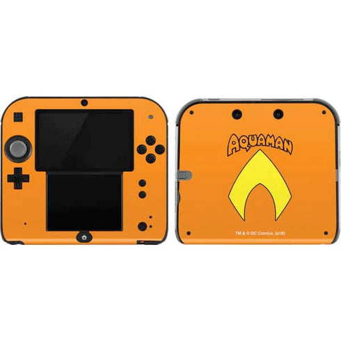 DC Comics Aquaman Classic Logo Nintendo 2DS Skin