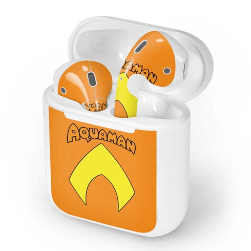 DC Comics Aquaman Classic Logo Apple AirPods Skin