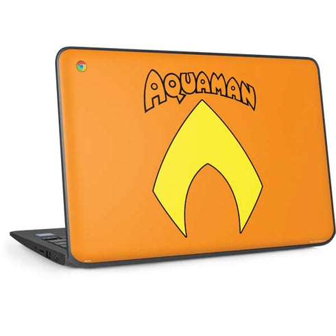 DC Comics Aquaman Classic Logo HP Chromebook Skin