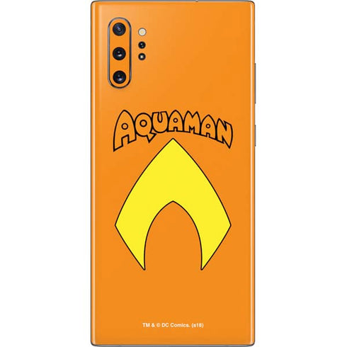 DC Comics Aquaman Classic Logo Galaxy Note 10 Plus Skin