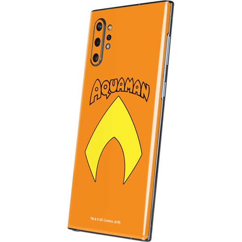DC Comics Aquaman Classic Logo Galaxy Note 10 Plus Skin