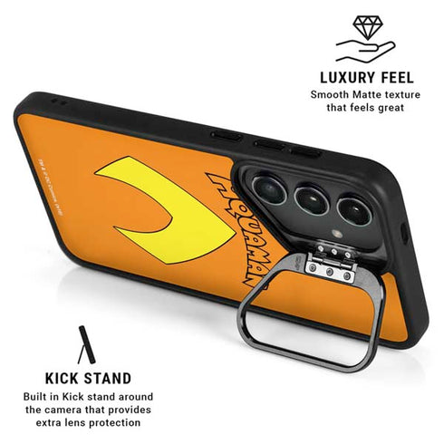 DC Comics Aquaman Classic Logo Galaxy S25 Kickstand Case