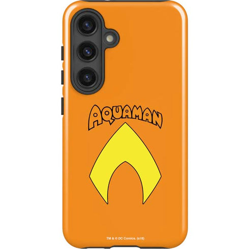 DC Comics Aquaman Classic Logo Galaxy S25 Plus Impact Case
