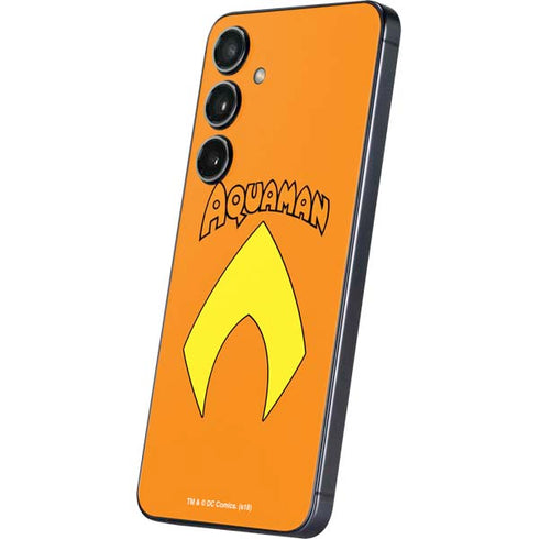 DC Comics Aquaman Classic Logo Galaxy S24 Plus Skin