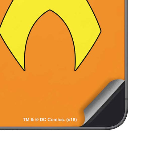DC Comics Aquaman Classic Logo Galaxy S25 Plus Skin
