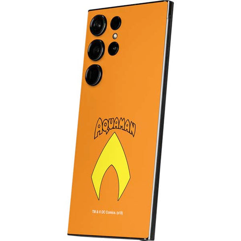 DC Comics Aquaman Classic Logo Galaxy S25 Ultra Skin