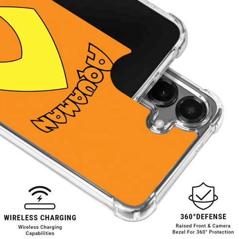 DC Comics Aquaman Classic Logo Galaxy S26 Clear Case