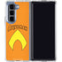 DC Comics Aquaman Classic Logo Galaxy Z Fold5 5G Clear Case