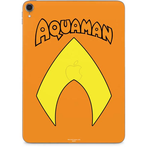 DC Comics Aquaman Classic Logo Apple iPad Pro Skin