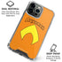 DC Comics Aquaman Classic Logo iPhone 16 Pro Max Clear Case