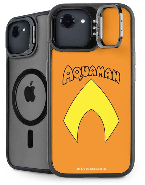 DC Comics Aquaman Classic Logo iPhone 16e Kickstand Case