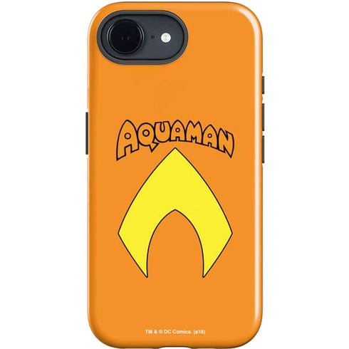 DC Comics Aquaman Classic Logo iPhone 16e Impact Case