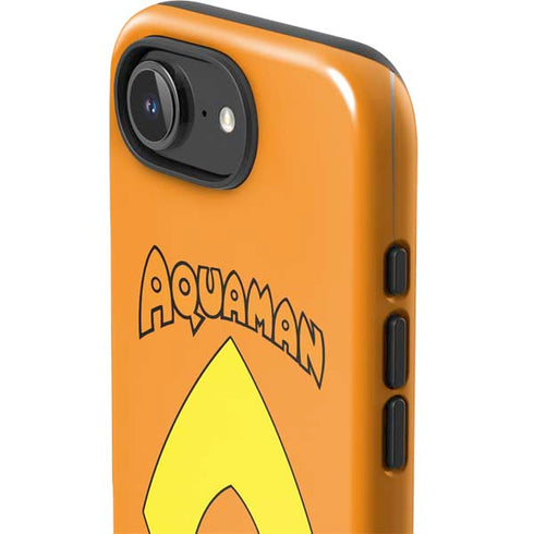 DC Comics Aquaman Classic Logo iPhone 16e Impact Case