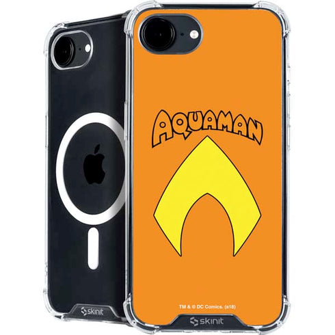 DC Comics Aquaman Classic Logo iPhone 16e MagSafe Case