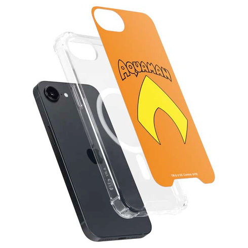 DC Comics Aquaman Classic Logo iPhone 16e MagSafe Case