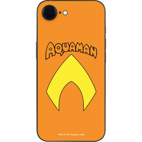 DC Comics Aquaman Classic Logo iPhone 16e Skin