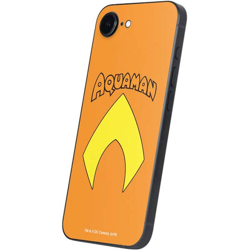 DC Comics Aquaman Classic Logo iPhone 16e Skin
