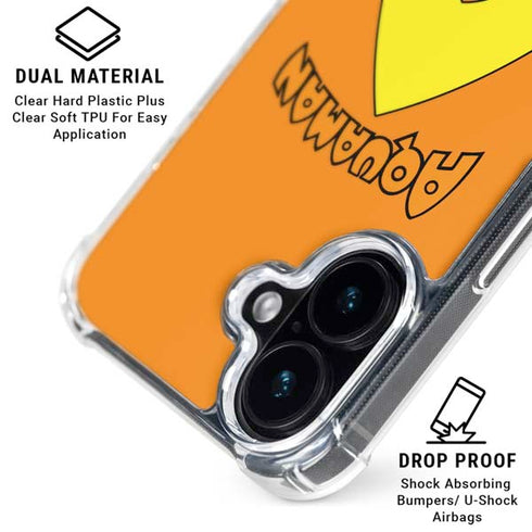 DC Comics Aquaman Classic Logo iPhone 17 Clear Case