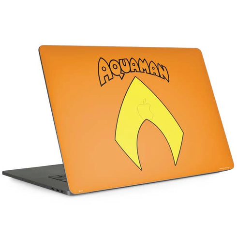 DC Comics Aquaman Classic Logo MacBook Skins