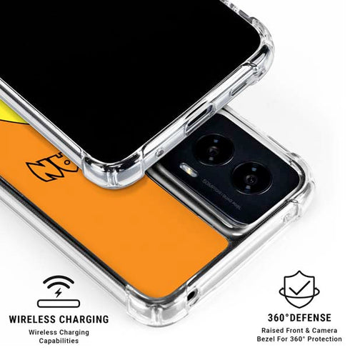 DC Comics Aquaman Classic Logo Moto G Power 5G (2024) Clear Case