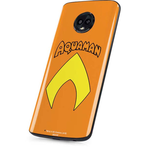 DC Comics Aquaman Classic Logo Moto G6 Skin