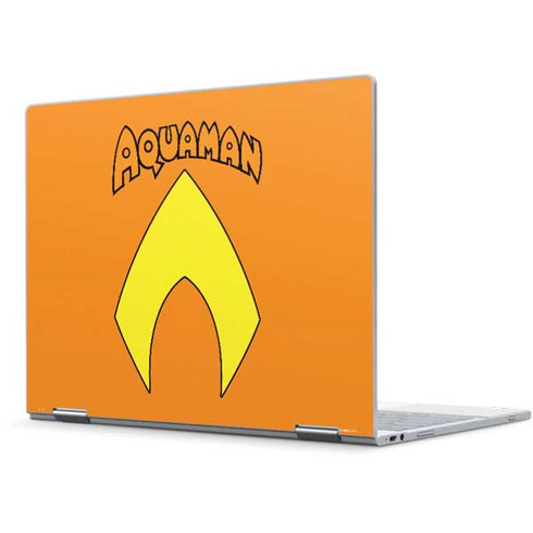 DC Comics Aquaman Classic Logo Pixelbook Skin