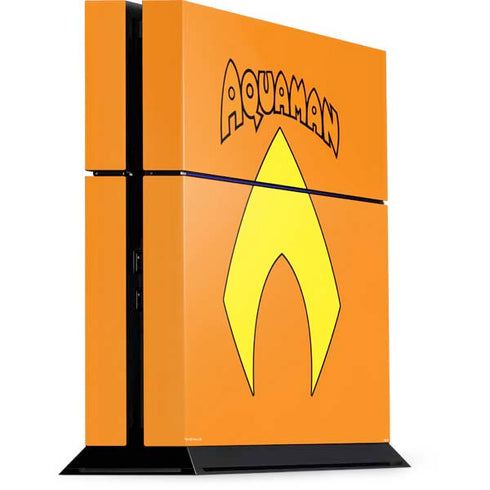 DC Comics Aquaman Classic Logo PlayStation PS4 Skins