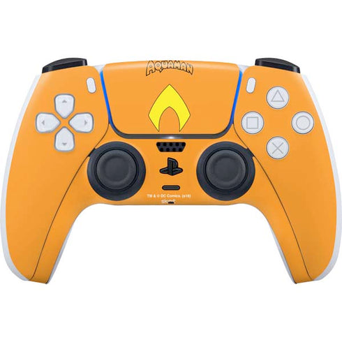 DC Comics Aquaman Classic Logo PlayStation PS5 Skins