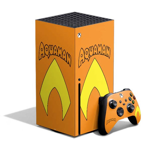 DC Comics Aquaman Classic Logo Xbox Series X Skins