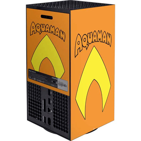 DC Comics Aquaman Classic Logo Xbox Series X Bundle Skin