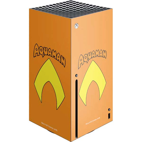 DC Comics Aquaman Classic Logo Xbox Series X Skins