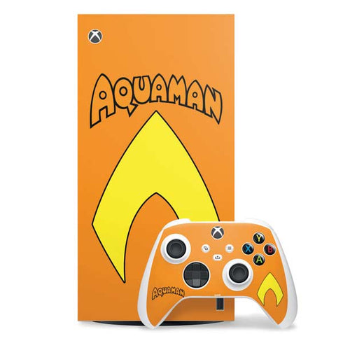 DC Comics Aquaman Classic Logo Xbox Series X Skins