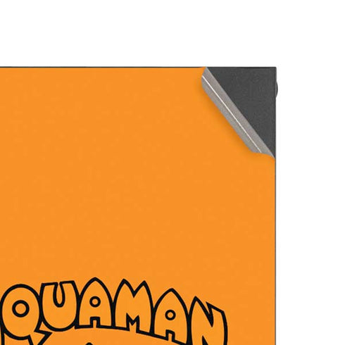DC Comics Aquaman Classic Logo XBox Series X Digital Edition Console Skin