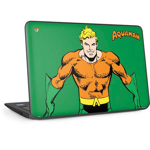 DC Comics Aquaman Classic Art Pose HP Chromebook Skin