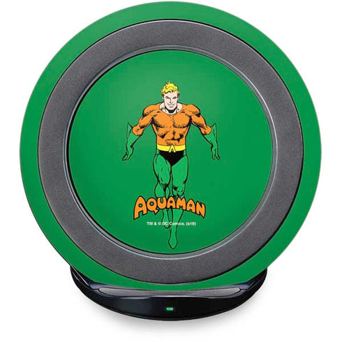 DC Comics Aquaman Classic Art Pose Fast Charge Wireless Charging Stand Skin